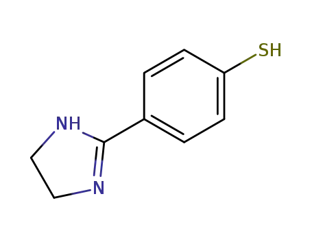 벤젠티올, 4-(4,5-디하이드로-1H-이미다졸-2-일)-