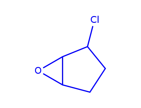 Molecular Structure of 56673-88-2 (3-Chlorcyclopenten-1,2-oxid)