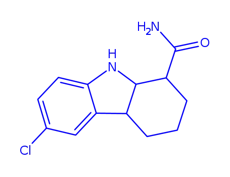 6-CHLORO-2,3,4,4A,9,9A-HEXAHYDRO-1H-CARBAZOLE-1-CARBOXAMIDE