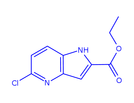 ethyl 5-chloro-1H-pyrrolo[3,2-b]pyridine-2-carboxylate 800401-62-1