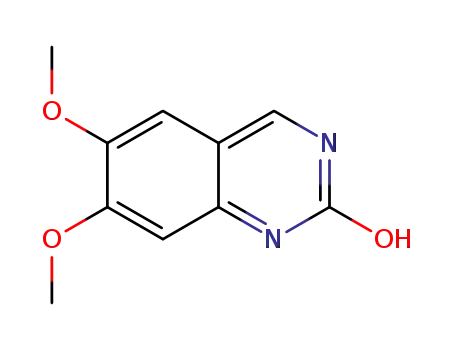Molecular Structure of 79754-04-4 (2(1H)-Quinazolinone, 6,7-dimethoxy-)