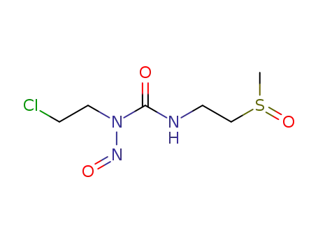 N'-(2-chloroethyl)-N-(2-(methylsulfinyl)ethyl)-N'-nitrosourea