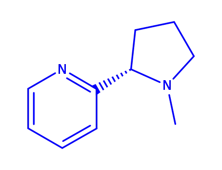 Pyridine, 2-(1-methyl-2-pyrrolidinyl)-, (S)-