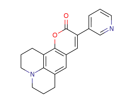2,3,5,6-1H,4H-Tetrahydro-9-(3-pyridyl)quinolizino[9,9a,1-gh]coumarin