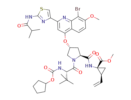 C<sub>41</sub>H<sub>51</sub>BrN<sub>6</sub>O<sub>9</sub>S