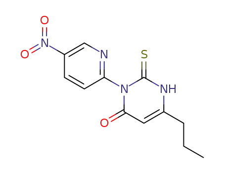3-(5-nitropyridin-2-yl)-6-propyl-2-sulfanylidene-1H-pyrimidin-4-one