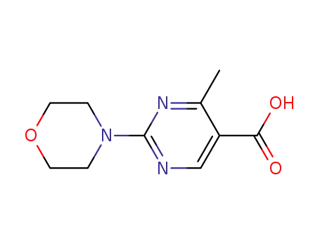 4-Methyl-2-(morpholin-4-yl)pyrimidine-5-carboxylic acid