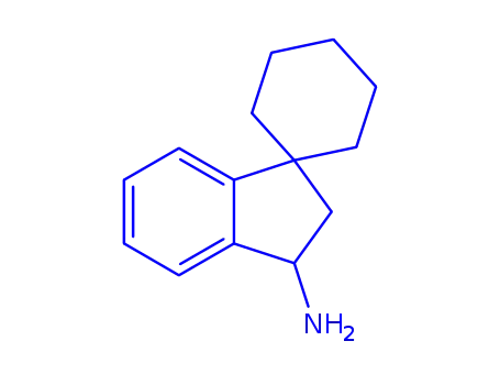Molecular Structure of 873400-44-3 (Spiro[cyclohexane-1,1-indan]-3-amine (5CI))