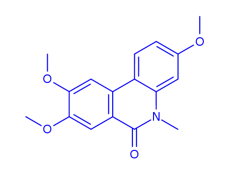 6(5H)-페난트리디논, 3,8,9-트리메톡시-5-메틸-