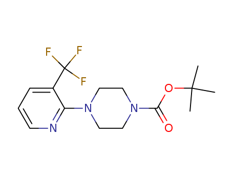 1-PIPERAZINECARBOXYLIC ACID, 4-[3-(TRIFLUOROMETHYL)-2-PYRIDINYL]-, 1,1-DIMETHYLETHYL ESTER