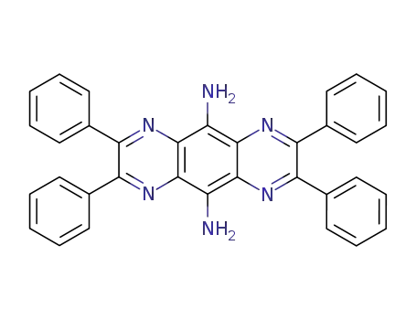 2,3,7,8-Tetraphenyl-5,10-diamino-1,4,6,9-tetraazaanthracene