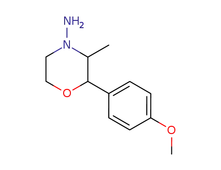 2-(4-methoxy-phenyl)-3-methyl-morpholin-4-ylamine