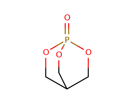 Molecular Structure of 873-13-2 (2,6,7-Trioxa-1-phosphabicyclo[2.2.2]octane1-oxide)