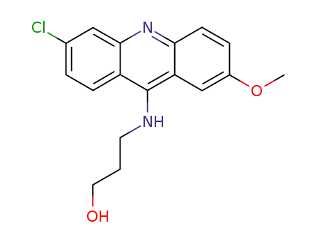 6-chloro-2-methoxy-9-<(3-hydroxypropyl)amino>acridine