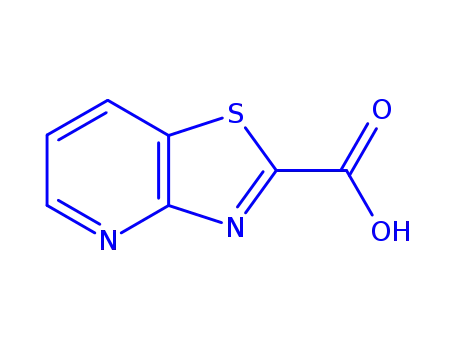 Molecular Structure of 875573-42-5 (Thiazolo[4,5-b]pyridine-2-carboxylic acid)