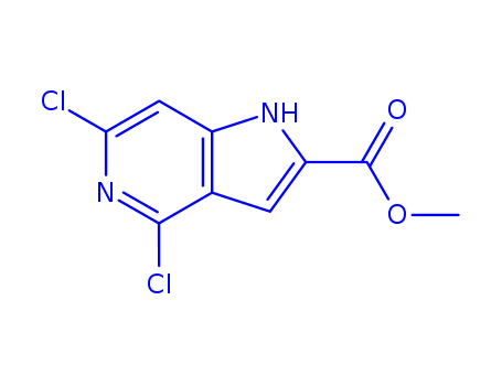 4,6-Dichloro-1H-pyrrolo[3,2-c]pyridine-2-carboxylic acid methyl ester