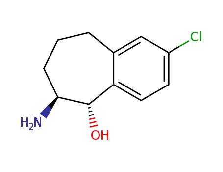 Molecular Structure of 87452-25-3 (6-AMINO-2-CHLORO-6,7,8,9-TETRAHYDRO-5H-BENZOCYCLOHEPTEN-5-OL HYDROCHLORIDE)