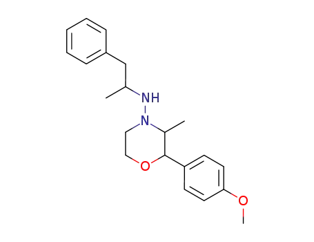 2-<4-Methoxy-phenyl>-3-methyl-4-<1-phenyl-propyl-(2)-amino>-morpholin