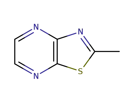 티아졸로[4,5-b]피라진, 2-메틸-