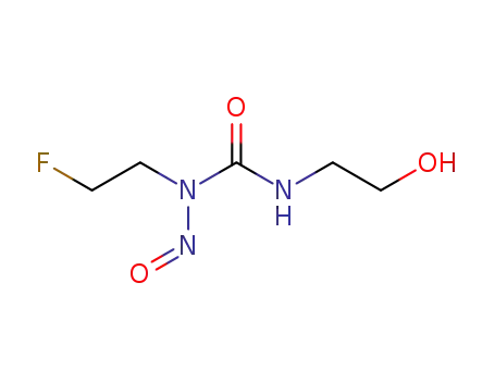 Molecular Structure of 79955-35-4 (1-(2-fluoroethyl)-3-(2-hydroxyethyl)-1-nitrosourea)