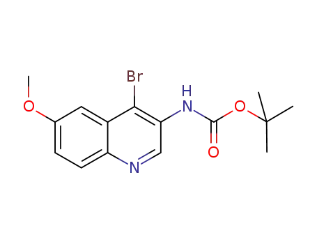 tert-부틸(4-브로모-6-메톡시퀴놀린-3-일)카르바메이트