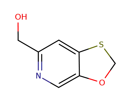 Molecular Structure of 872714-71-1 ([1,3]Oxathiolo[5,4-c]pyridin-6-ylmethanol)