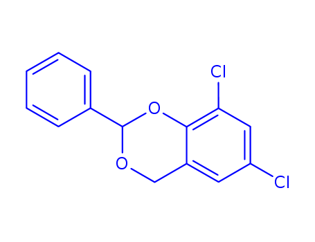 1,3-BENZODIOXAN,6,8-DICHLORO-2-PHENYL-
