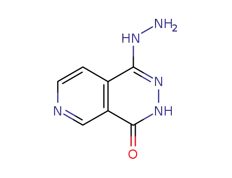 Molecular Structure of 87544-85-2 (1-hydrazinylpyrido[3,4-d]pyridazin-4(3H)-one)