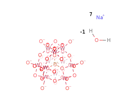 Molecular Structure of 87261-30-1 (undecaphosphotungstate)