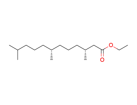 (3<i>R</i>,7<i>R</i>)-3,7,11-trimethyl-dodecanoic acid ethyl ester