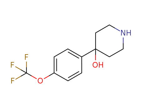 4-[4-(Trifluoromethoxy)phenyl]-4-piperidinol HCl