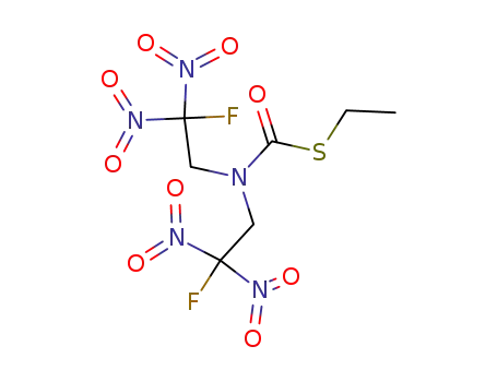 S-ethyl N,N-bis-(2-fluoro-2,2-dinitroethyl)thiocarbamate