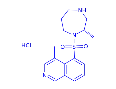 Molecular Structure of 871543-07-6 (H1152, DIHYDROCHLORIDE)