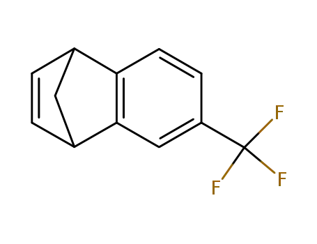 Molecular Structure of 85977-25-9 (1,4-Methanonaphthalene, 1,4-dihydro-6-(trifluoromethyl)-)