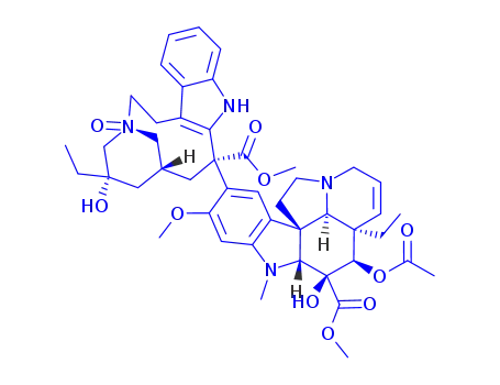 Molecular Structure of 80374-74-9 (leurosidine N'b-oxide)