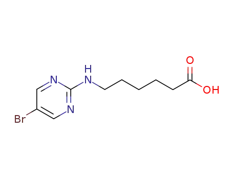 6-(5-bromo-pyrimidin-2-ylamino)-hexanoic acid