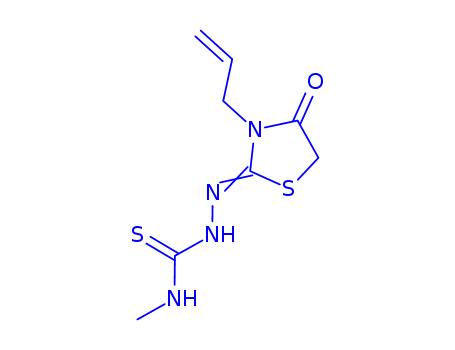 (2E)-3-prop-2-en-1-yl-1,3-thiazolidine-2,4-dione 2-(N-methylthiosemicarbazone)