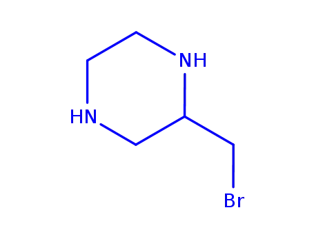 Piperazine, 2-(bromomethyl)- (9CI)