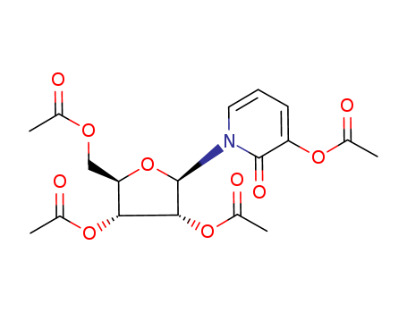 [3,4-diacetyloxy-5-(3-acetyloxy-2-oxo-pyridin-1-yl)oxolan-2-yl]methyl acetate cas  87597-92-0