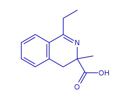 Molecular Structure of 803633-81-0 (3-Isoquinolinecarboxylicacid,1-ethyl-3,4-dihydro-3-methyl-(9CI))
