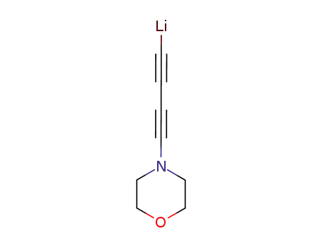 Molecular Structure of 80487-51-0 (Lithium, [4-(4-morpholinyl)-1,3-butadiynyl]-)
