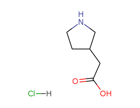3-Pyrrolidineacetic acid HCl