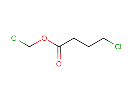 Molecular Structure of 80418-49-1 (Chloromethyl 4-chlorobutanoate)
