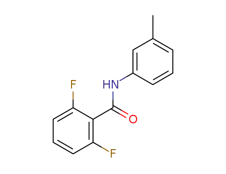 Molecular Structure of 878077-35-1 (2,6-difluoro-N-(3-methylphenyl)benzamide)