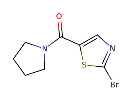 2-브로모-5-(피롤리딘-1-카르보닐)-1,3-티아졸