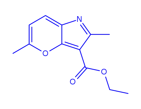 Pyrano[3,2-b]pyrrole-3-carboxylic acid, 2,5-dimethyl-, ethyl ester (9CI)