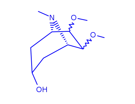 8-Azabicyclo[3.2.1]octan-3-ol,6,7-dimethoxy-8-methyl-(9CI)