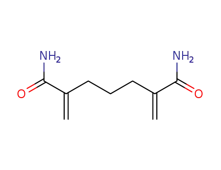 Molecular Structure of 80323-49-5 (2,6-dimethylideneheptanediamide)