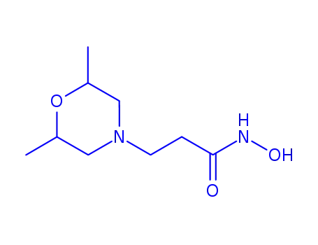 4-모르폴린프로피오노히드록사미산,2,6-디메틸-(8CI)