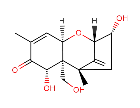 Molecular Structure of 88054-24-4 (DEEPOXYDEOXYNIVALENOL)